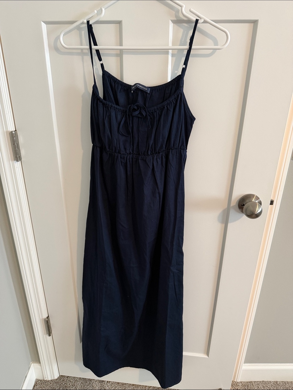 Brandy Melville Women’s Navy Spaghetti Strap Maxi Dress